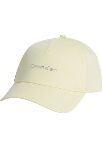 Gorra Verde De Algodón Orgánico Calvin Klein Calvin Klein