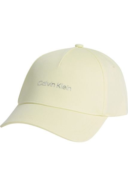 Gorra Verde De Algodón Orgánico Calvin Klein