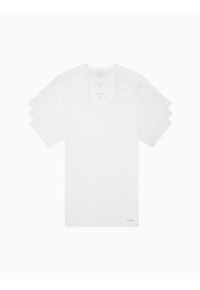 Paquete De 3 Camisetas Blancas Slim Calvin Klein