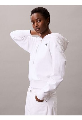 Buzo Blanco Con Capota - Archive Calvin Klein