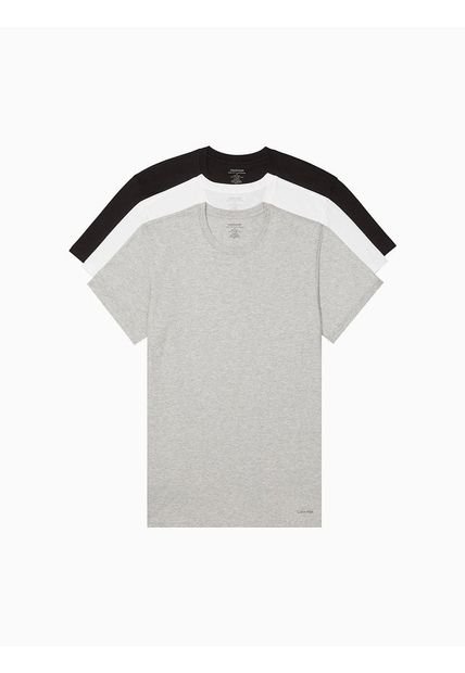 Pack De 3 Camisetas Cuello Redondo Calvin Klein