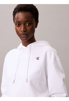 Buzo Blanco Con Capota - Archive Calvin Klein