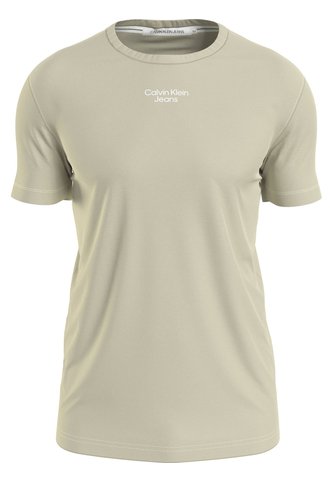 Camiseta Blanca Slim De Algodón Calvin Klein Calvin Klein
