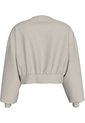 Saco Blanco Boxy De Felpa Calvin Klein de Calvin Klein