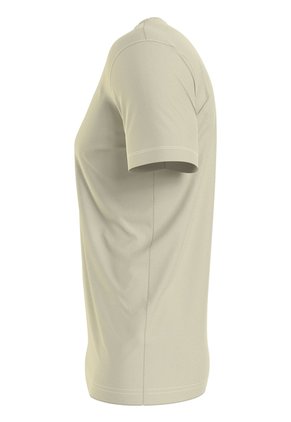 Camiseta Blanca Slim De Algodón Calvin Klein