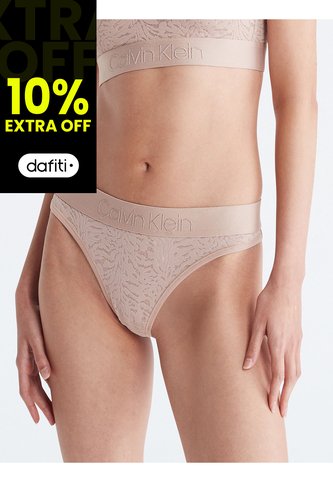 Tanga Con Encaje Tonal - Intrinsic Calvin Klein Calvin Klein