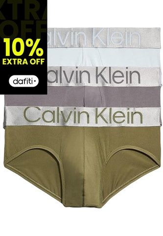 Pack De 3 Calzoncillos Hip Brief Slip Multicolor Calvin Klein Calvin Klein