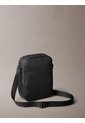 Bolso Negro Reporter Acolchado Con Logo Monograma Calvin Klein de Calvin Klein