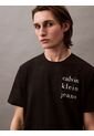 Camiseta Negra Classic Crewneck Calvin Klein de Calvin Klein