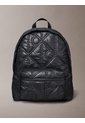 Morral Negro Acolchado Con Logo Monograma Calvin Klein de Calvin Klein