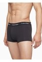 3 Pack De Boxer Negros Low Rise Trunk En Algodón Calvin Klein de Calvin Klein