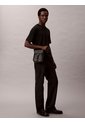 Bolso Negro Cargo Reporter Con Cierre De Solapa Calvin Klein de Calvin Klein