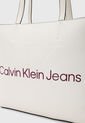 Bolso Calvin Klein Sclupted Marfil de Calvin Klein
