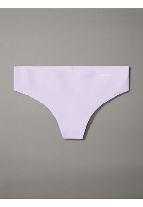 Tanga Morado Invisible Con Logo En El Lateral Calvin Klein