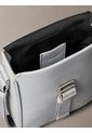 Bolso Gris Cargo Reporter Con Cierre De Solapa Calvin Klein de Calvin Klein