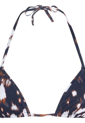 Parte Multicolor De Arriba De Bikini De Triángulo - CK Monogram Calvin Klein Calvin Klein