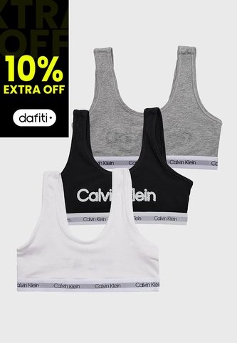 Brassier 3 Piezas Niña Calvin Klein Calvin Klein