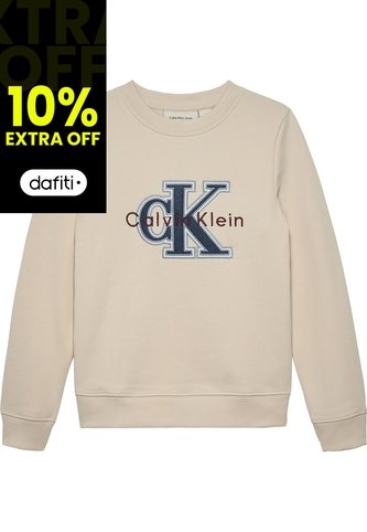 Saco Blanco Con Logo De Monograma Bordado Calvin Klein Calvin Klein