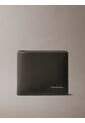 Billetera Gris Mono Logo Bifold De Cuero Calvin Klein de Calvin Klein