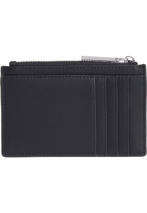 Tarjetero Negro Con Solapa Calvin Klein