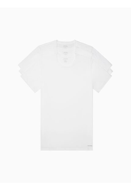 Paquete De 3 Camisetas Blanco Calvin Klein