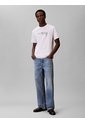 Camiseta Blanca Con Gráfico De Logo Calvin Klein de Calvin Klein