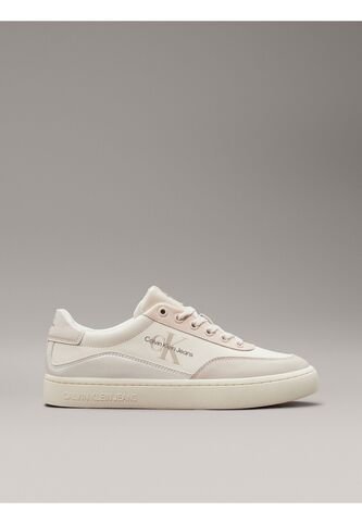 Tenis Beige Classic De Cuero Calvin Klein Calvin Klein