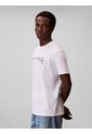 Camiseta Blanca Con Gráfico De Logo Calvin Klein de Calvin Klein