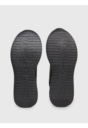 Tenis Negro Con Punta Redonda Para Niño Calvin Klein