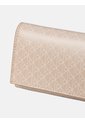 Billetera Beige Trifold Con Estampado Emblem Integral Calvin Klein de Calvin Klein