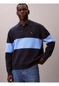 Saco Azul Tipo Polo A Rayas Calvin Klein de Calvin Klein
