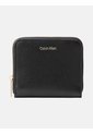 Billetera Negra Mediana Con Cierre De Cremallera Calvin Klein de Calvin Klein