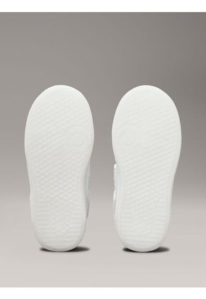 Tenis Blanco Niña Con Doble Velcro Calvin Klein