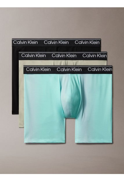 Pack Multicolor De 3 Boxer - Micro Stretch Calvin Klein