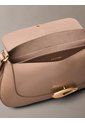 Bolso Beige Cruzado Mediano Con Solapa Calvin Klein de Calvin Klein