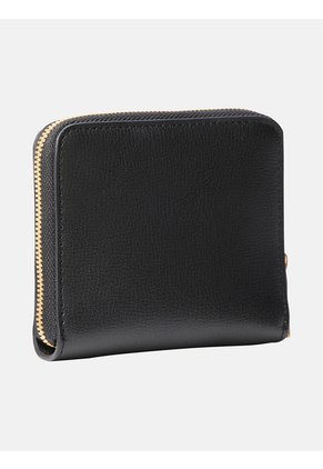 Billetera Negra Mediana Con Cierre De Cremallera Calvin Klein