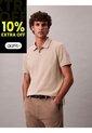 Polo Blanco De Manga Corta En Tejido Piqué Calvin Klein de Calvin Klein