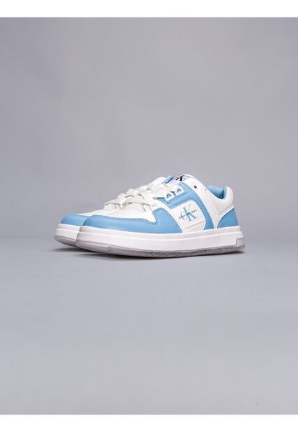 Tenis Celeste Niña Tipo Basquet Calvin Klein