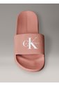 Sandalias Rosa Slide Con Monograma Calvin Klein de Calvin Klein