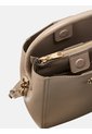 Bolso Beige Saco Con Monograma Y Herrajes Calvin Klein de Calvin Klein
