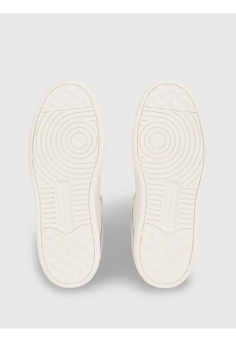 Tenis Blanco De Cuero Tipo Basket Calvin Klein Calvin Klein