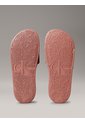 Sandalias Rosa Slide Con Monograma Calvin Klein de Calvin Klein