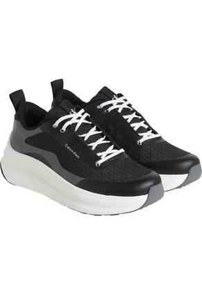 Tenis Negro Chunky Runner Lace Calvin Klein