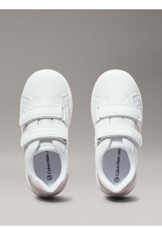 Tenis Blanco Para Niña Con Doble Velcro Calvin Klein Calvin Klein
