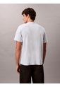 Camiseta Celeste Con Logo En Relieve Calvin Klein de Calvin Klein