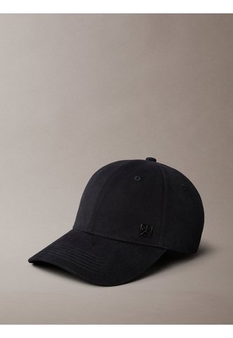 Gorra Negra De Béisbol Con Aplique Metálico De Logo Calvin Klein Calvin Klein