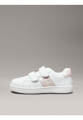 Tenis Blanco Para Niña Con Doble Velcro Calvin Klein