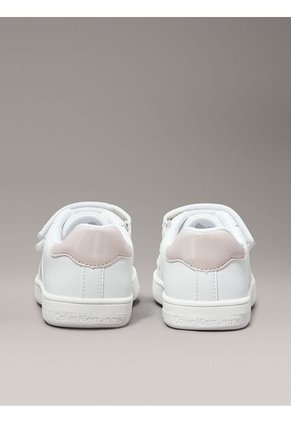 Tenis Blanco Para Niña Con Doble Velcro Calvin Klein