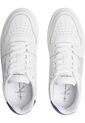 Tenis Blanco Clásicos Con Detalle De Gamuza Calvin Klein de Calvin Klein