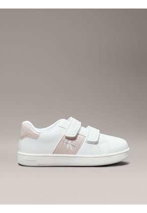 Tenis Blanco Para Niña Con Doble Velcro Calvin Klein